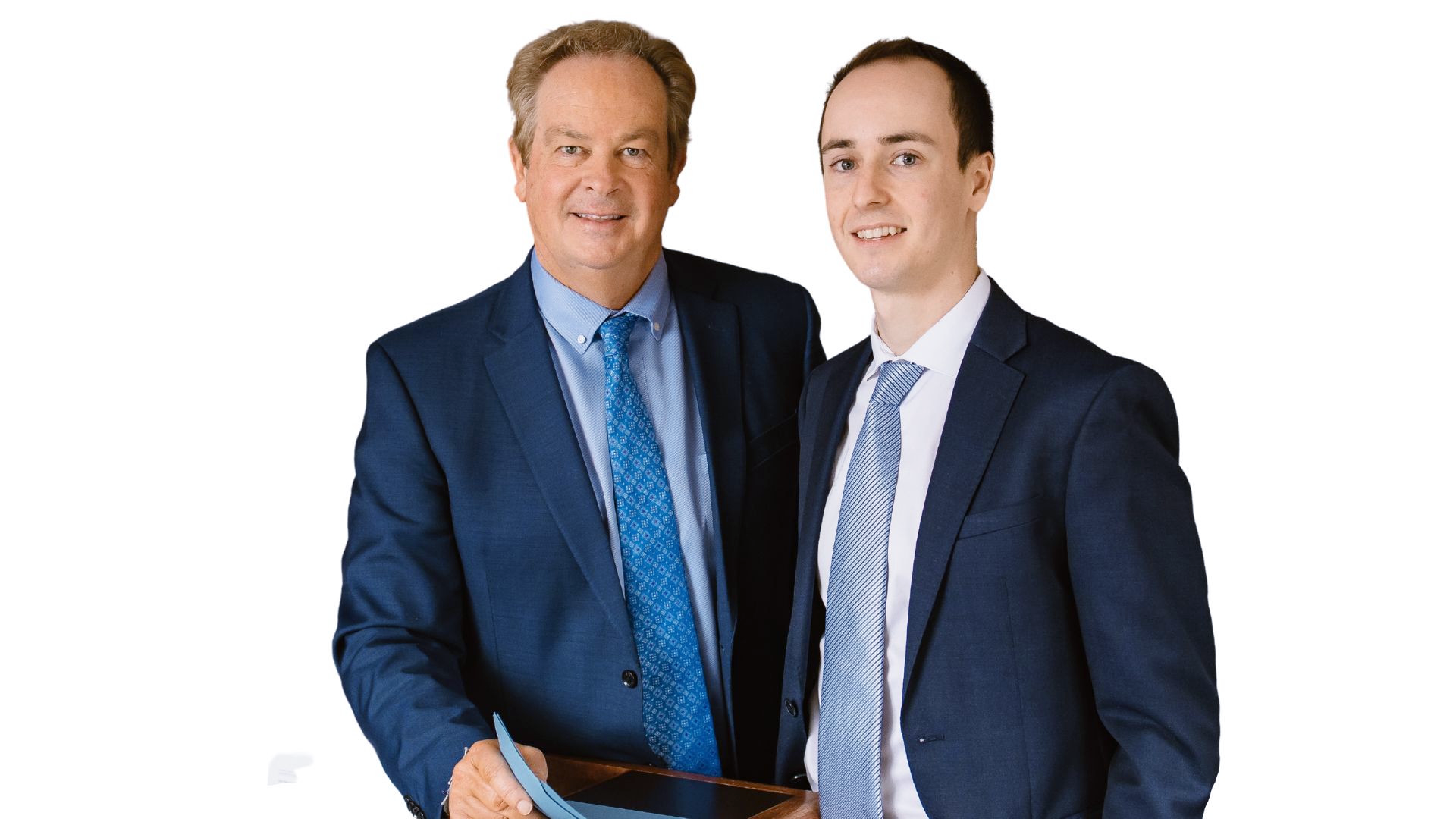 Chris and Logan of the Law Offices of Christopher A. Benson